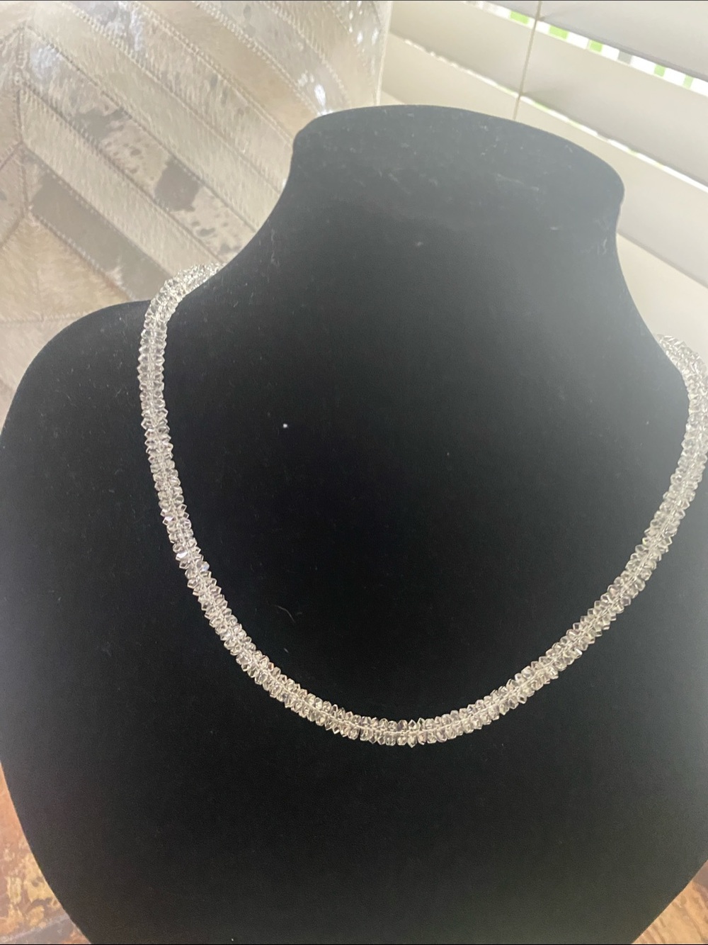 Deb Guyot Herkimer Quartz Necklace